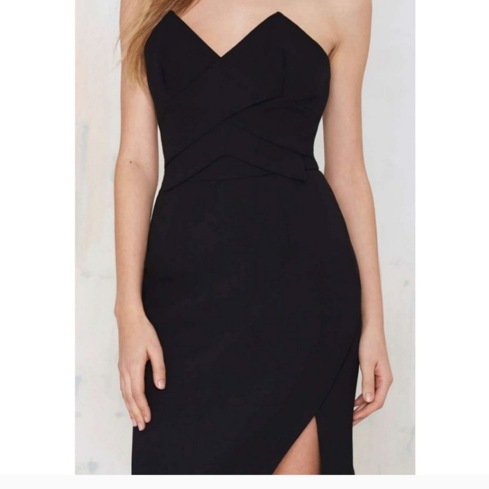 Keepsake Structured Black Dress
